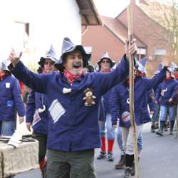 3.2.2008: Umzug in Bttelborn (Fasching)