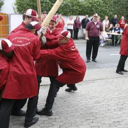 Kerb 2008 in Griesheim: Baumstellen am Donauschwabenhof