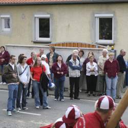 Kerb 2008 in Griesheim: Baumstellen am Donauschwabenhof