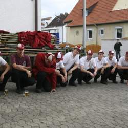 Kerb 2008 in Griesheim: Baumstellen am Donauschwabenhof