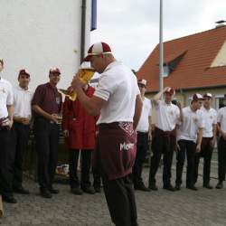 Kerb 2008 in Griesheim: Baumstellen am Donauschwabenhof