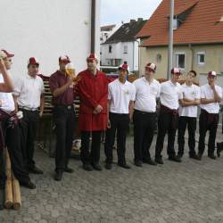 Kerb 2008 in Griesheim: Baumstellen am Donauschwabenhof