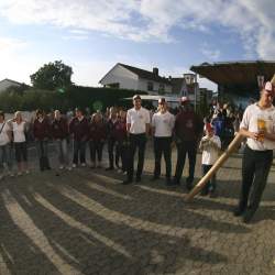 Kerb 2008 in Griesheim: Baumstellen am Donauschwabenhof