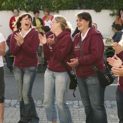 Kerb 2008 in Griesheim: Baumstellen am Donauschwabenhof