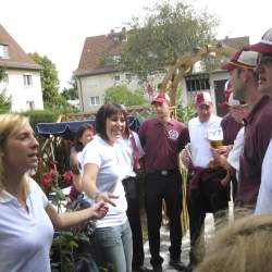 Kerb 2008 in Griesheim: Frühschoppen am Montag
