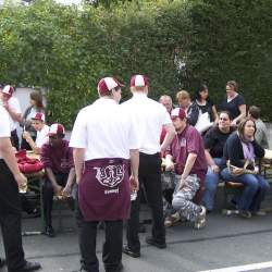 Kerb 2008 in Griesheim: Baumstellen am Donauschwabenhof