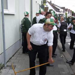 Kerb 2008 in Griesheim: Baumstellen am Donauschwabenhof