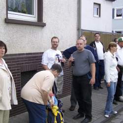 Kerb 2008 in Griesheim: Baumstellen am Donauschwabenhof