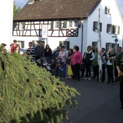 Kerb 2008 in Griesheim: Baumstellen am Donauschwabenhof