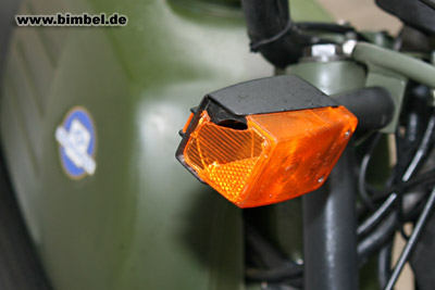 Blinker der Hercules Military vorne